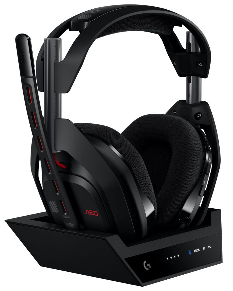 Gaming slušalice Logitech - Astro A50, Xbox/PS5/PC/NS, bežične, crne