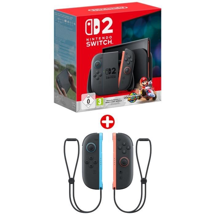Nintendo paket: Nintendo Switch 2 konzola + Mario Kart World (kod) + par Joy-Con 2 kontrolera