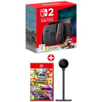 Nintendo paket:Nintendo Switch 2 konzola + Mario Kart World (kod) + kamera + Super Mario Party Jamboree + Jamboree TV